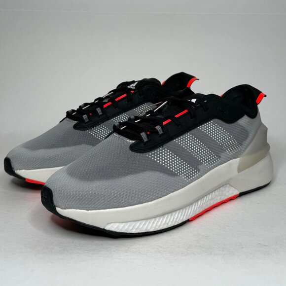 adidas Avryn Men's Trainer Sneaker (HP5969)  Core Black / Solar Red NEW - Picture 6 of 9